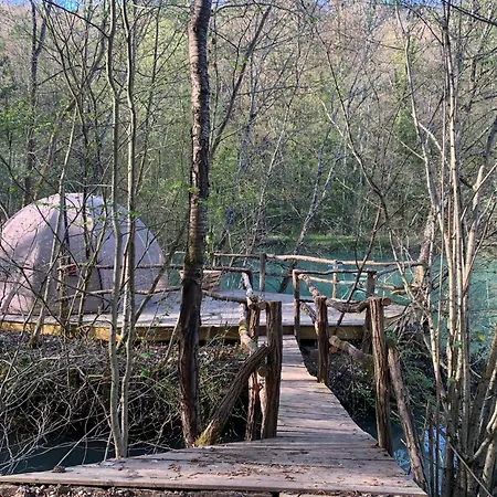 Domaine De L'étang Du Tom Et Sa Bulle Tente de luxe Soncourt-Sur-Marne